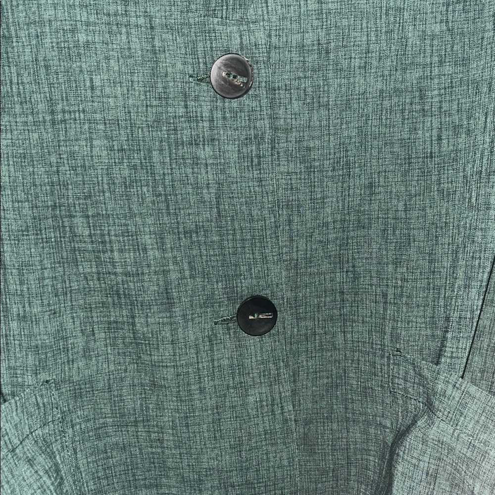 NWOT Crea Concept Hunter Green Blouse – Size 40 (US Large) - Picture 5 of 6